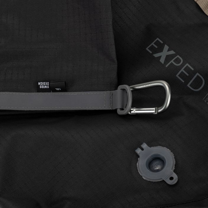 Sac impermeabil Exped Fold Drybag Endura 15L negru EXP-15 5