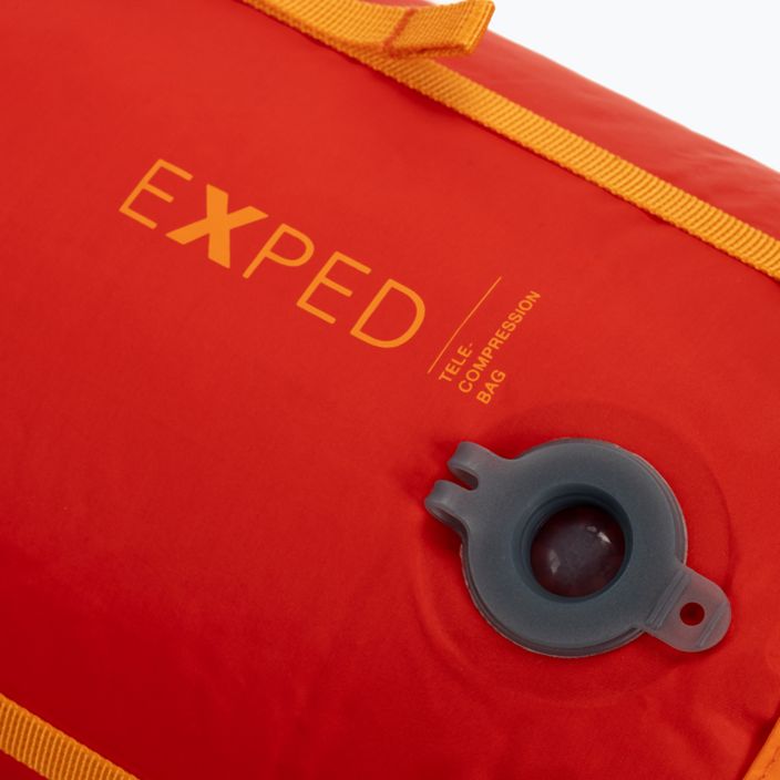 Sac de compresie Exped Waterproof Telecompression 13L roșu EXP-BAG 3