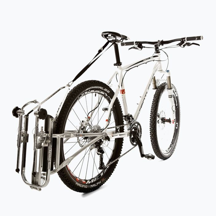 FollowMe bară de remorcare pentru biciclete argintie FM-100.100 3