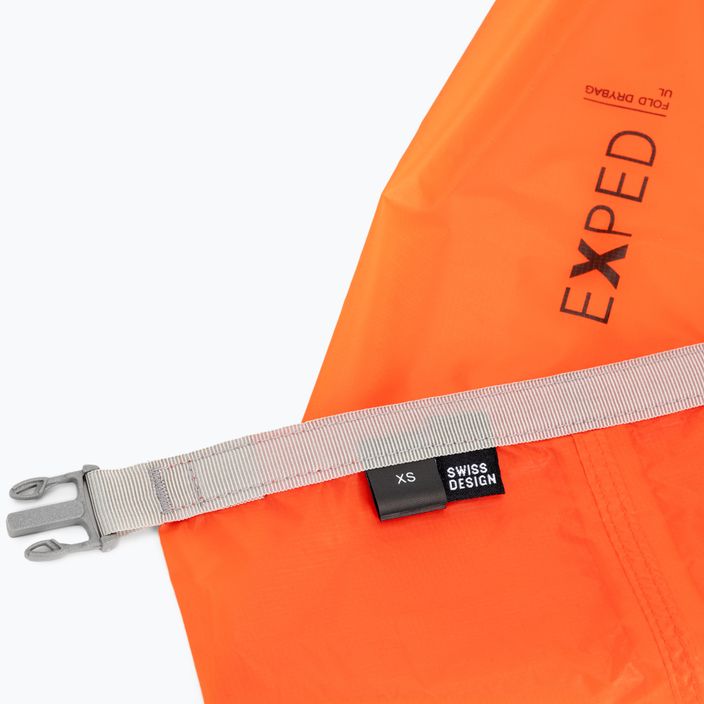 Sac impermeabil Exped Fold Drybag UL 3L portocaliu EXP-UL 3