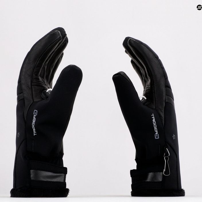Mănuși de schi pentru femei Leki Snowfox 3D Lady, negru, 650805201 6