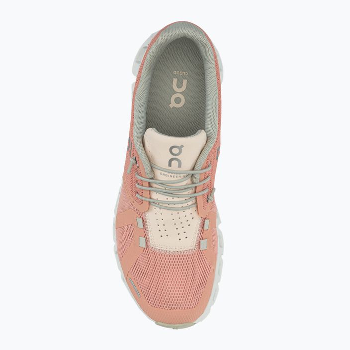 Pantofi de alergare pentru femei On Cloud 5 roz 5998556 6