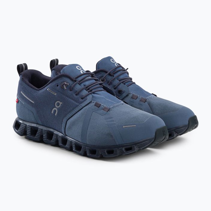 Pantofi de alergare pentru bărbați ON Cloud 5 Waterproof albastru 5998531 5