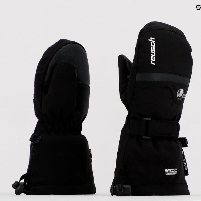 Mănuși de snowboard cu un singur deget pentru copii Reusch Kadir Down R-TEX XT Mitten, negru, 47/85/562/700 8