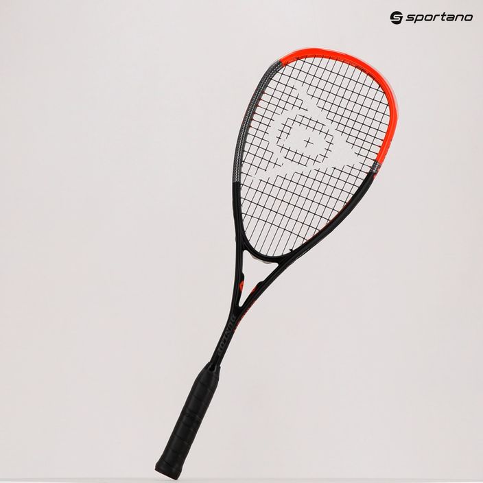 Rachetă de squash Dunlop Blackstorm Carbon sq. negru 773405US 9