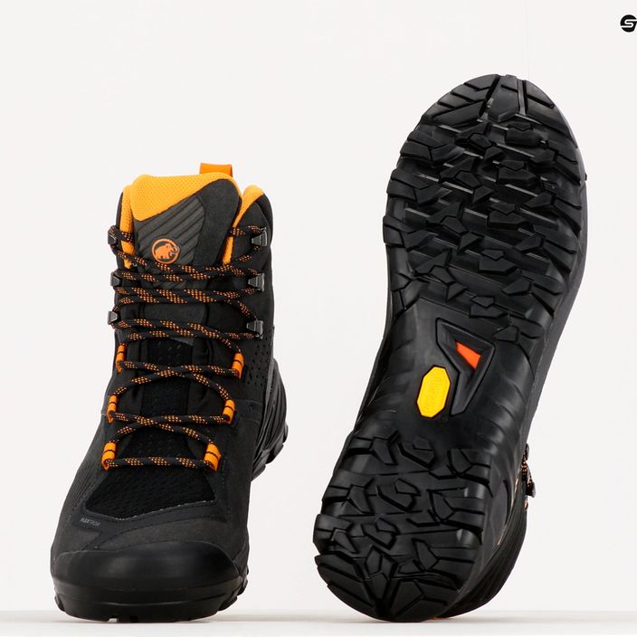 MAMMUT cizme de trekking pentru bărbați Sapuen High GTX negru 10