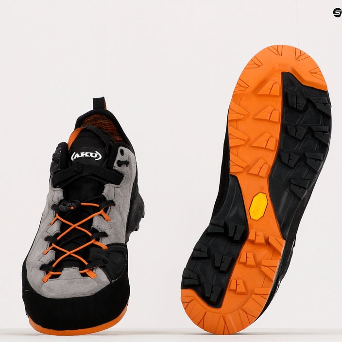 AKU Rock Dfs GTX cizme de trekking pentru bărbați negru-portocaliu 722-186 11