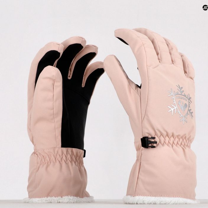 Mănuși de schi pentru femei Rossignol Perfy G pink 7