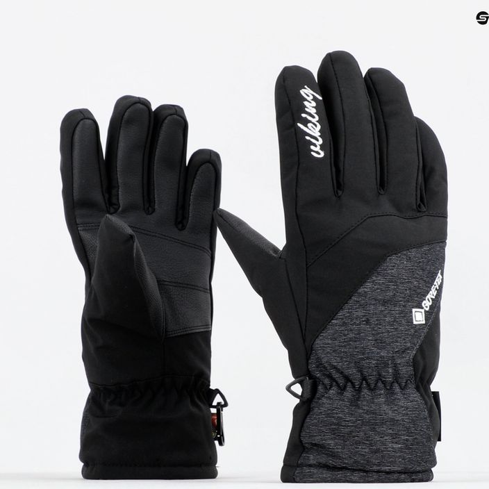 Mănuși pentru femei Viking Monterosa GTX Ski, negru, 150231614 9