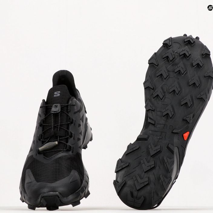 Salomon Supercross 4 GTX pantofi de alergare pentru bărbați negru L41731600 13