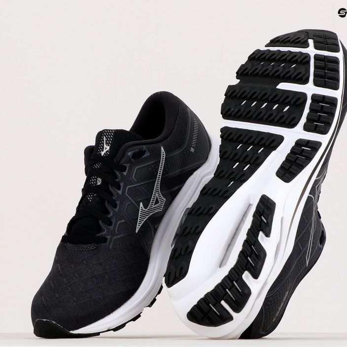 Pantofi de alergare pentru bărbați Mizuno Wave Inspire 18 negru J1GC224404 12