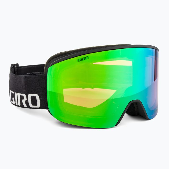 Ochelari de schi Giro Axis black wordmark/emerald/infrared 2