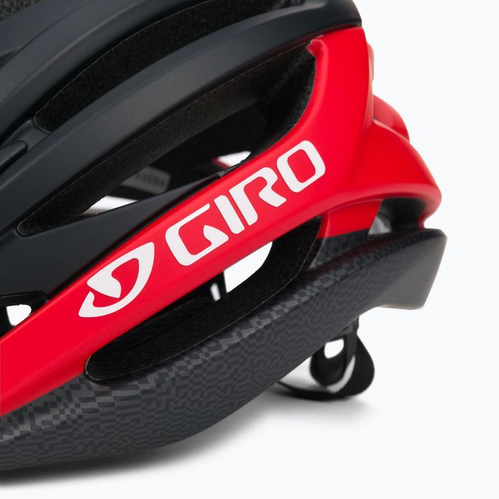 Giro Syntax cască de bicicletă negru-roșu GR-7099697 7