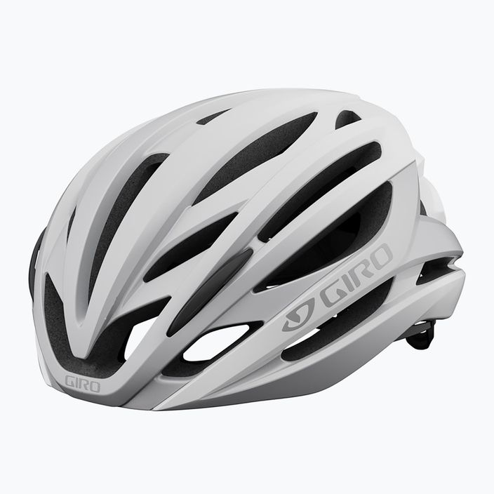 Cască de bicicletă Giro Syntax Integrated MIPS matte white/silver