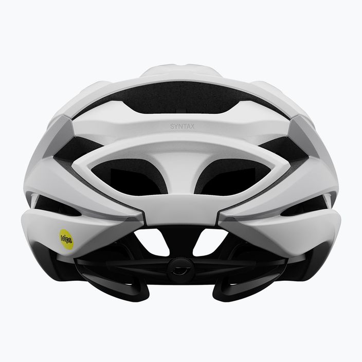 Cască de bicicletă Giro Syntax Integrated MIPS matte white/silver 3