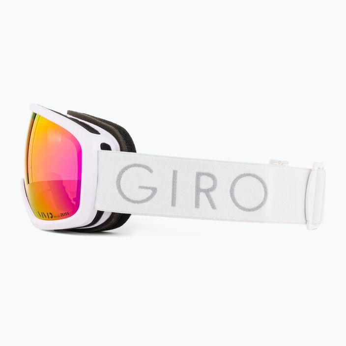 Ochelari de schi pentru femei Giro Millie white core light/vivid pink 4