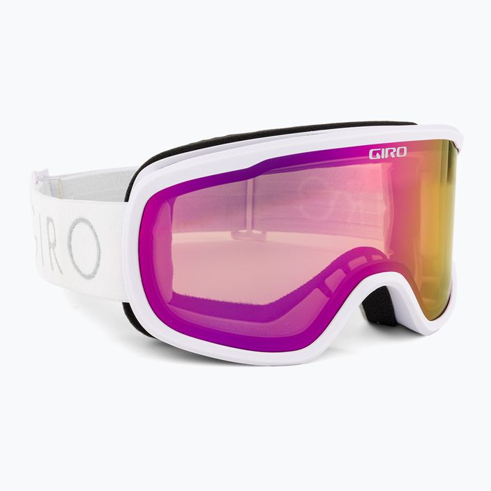 Ochelari de schi pentru femei Giro Moxie white core light/amber pink/yellow 2