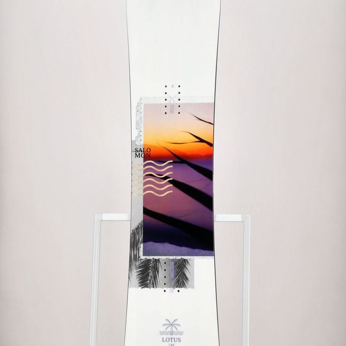 Snowboard pentru femei Salomon Lotus alb L47018600 12