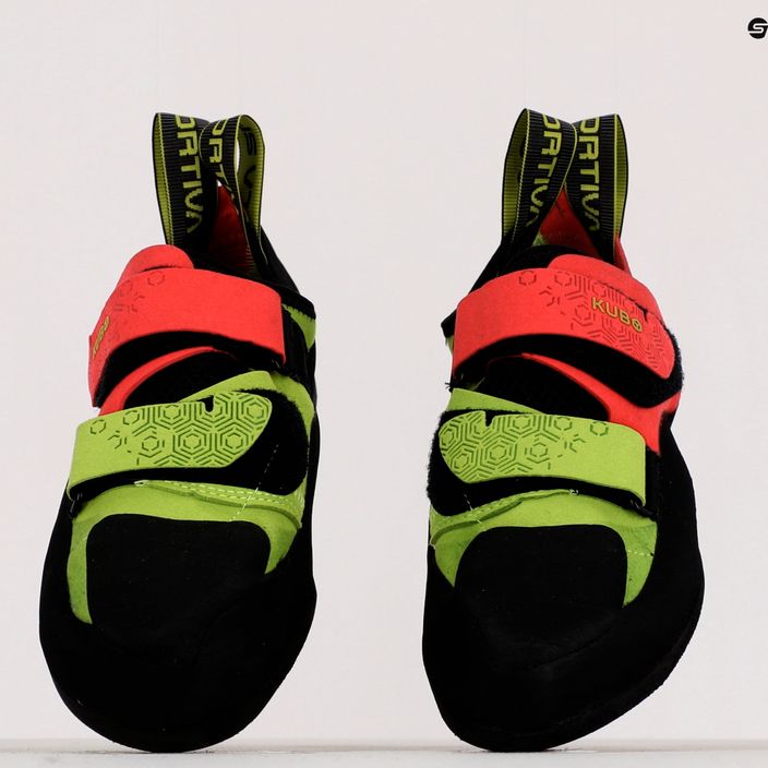 Pantofi de alpinism pentru bărbați La Sportiva Kubo negru/roșu 30H314720 11