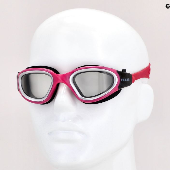 Ochelari de înot HUUB Aphotic Fotocromic roz A2-AG 7