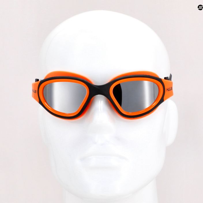 Ochelari de înot HUUB Aphotic Polarizat și oglindă negru-portocaliu A2-AG 7