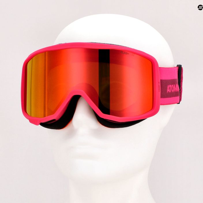 Ochelari de schi pentru copii ATOMIC Count Jr Cylindrical S2 roz AN5106 7