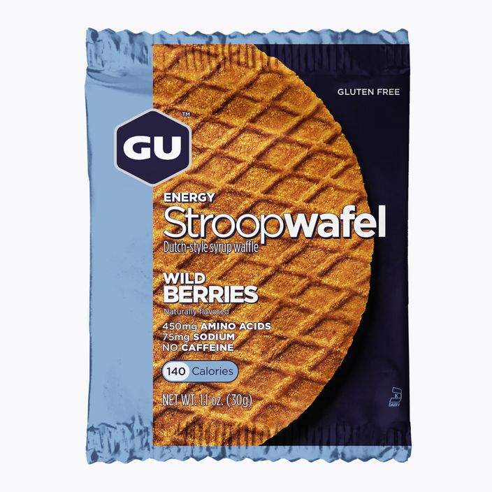 Gustare GU Energy Stroopwaffle 32 g wild berry gluten free