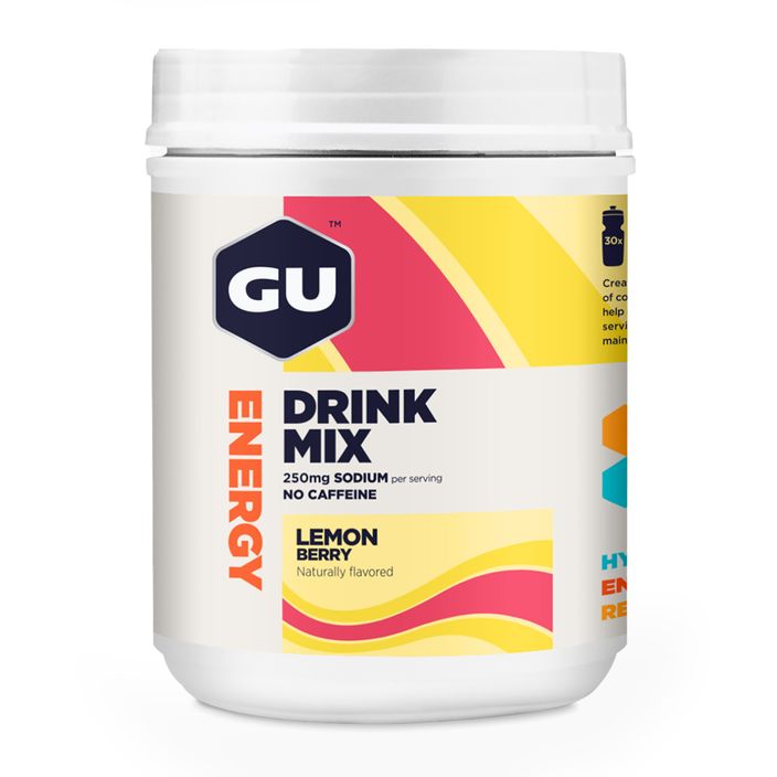 Băutură energizantă  GU Energy Drink Mix 840 g lemon/berry 2