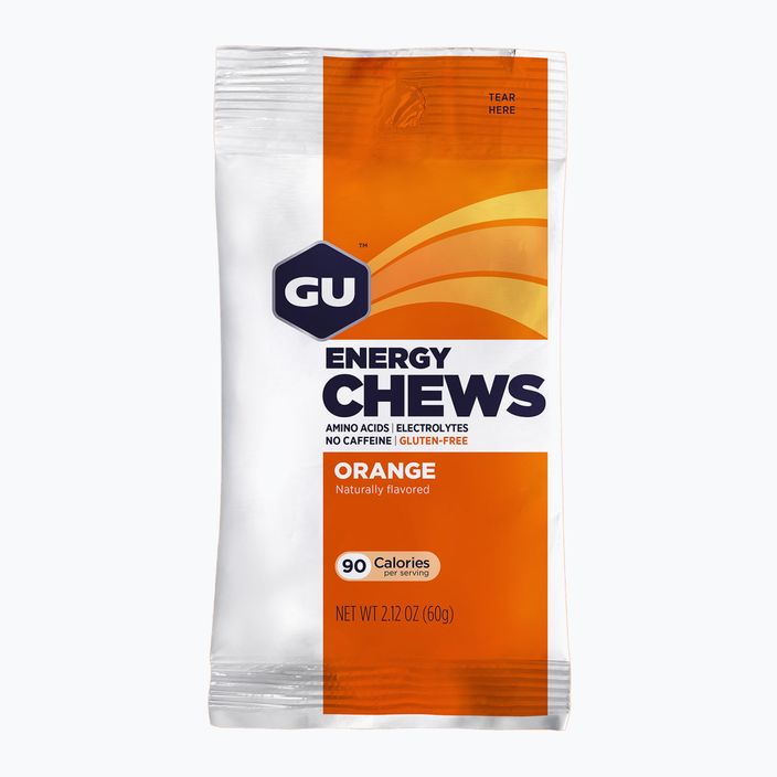 GU Energy Chews portocaliu