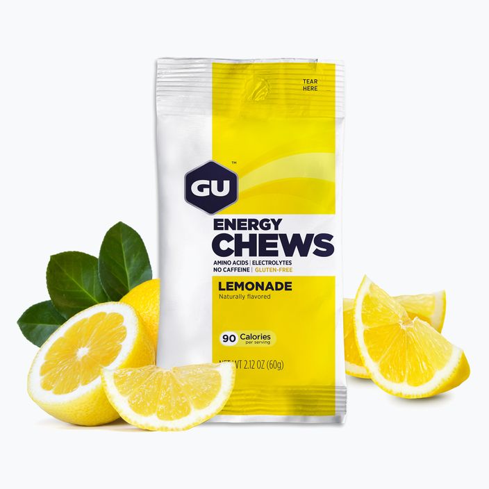 Jeleuri energizante GU Energy Chews 54 g lemonade 2