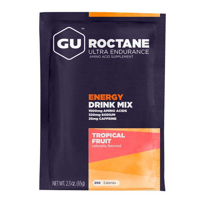 Băutură energizantă GU Roctane Energy Drink Mix 65 g tropical fruit 2