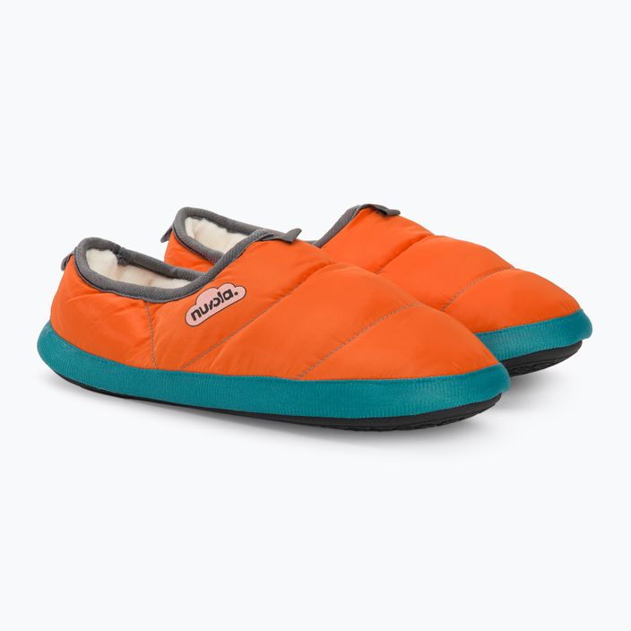 Papuci de iarnă pentru copii Nuvola Classic Party orange 4