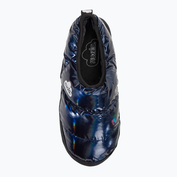 Papuci de iarnă Nuvola Classic metalic blue 6
