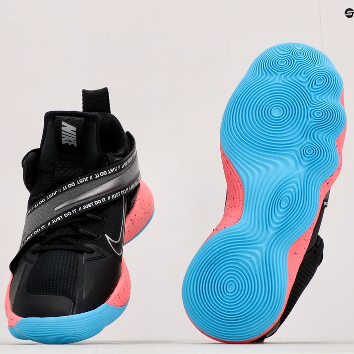 Nike React Hyperset SE pantofi de volei negru/roz DJ4473-064 11