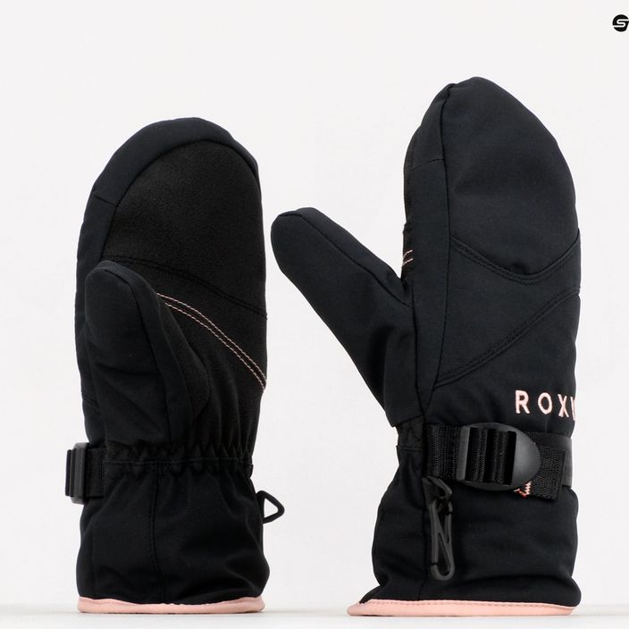 Mănuși de snowboard pentru copii ROXY Jetty Solid 2021 true black 6