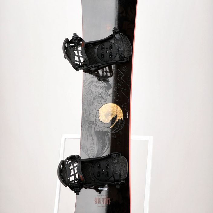 Snowboard Rossignol Evader + Battle M/L black/red 8