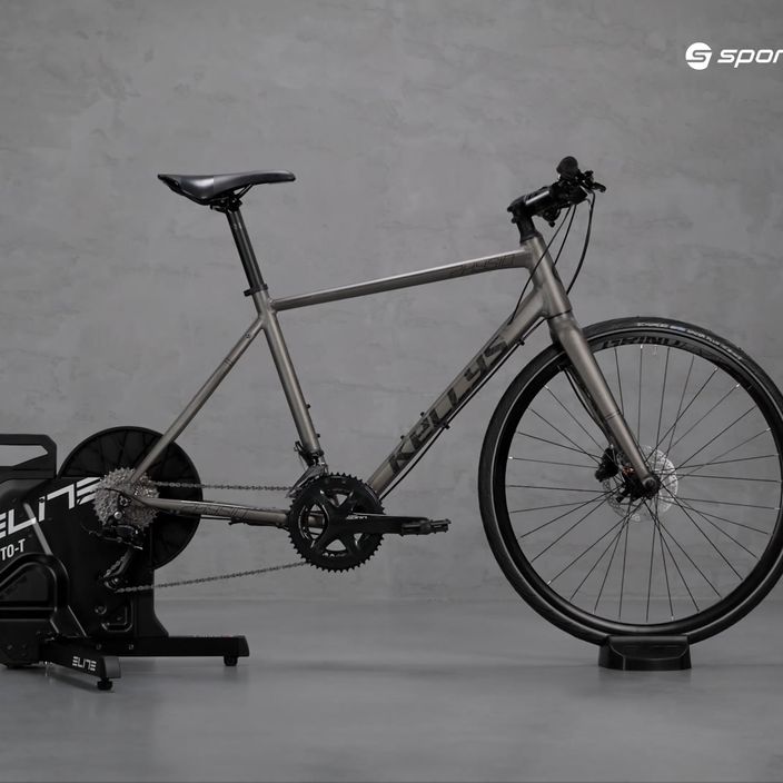 Trainer de bicicletă Elite Suito-T Trainer With Riser Block Without Case, negru, EL0191004 5