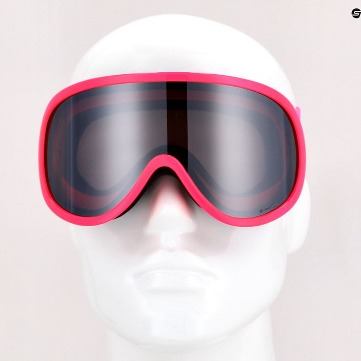 Ochelari de schi pentru copii POC POCito Retina fluorescent pink/clarity pocito 11