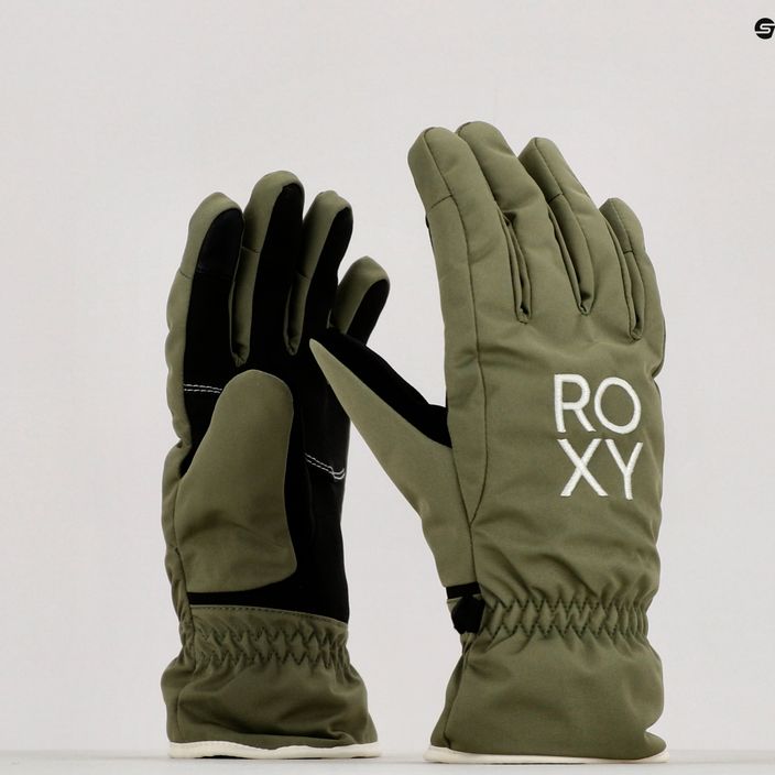 Mănuși de snowboard pentru femei ROXY Freshfields 2021 deep lichen green 8