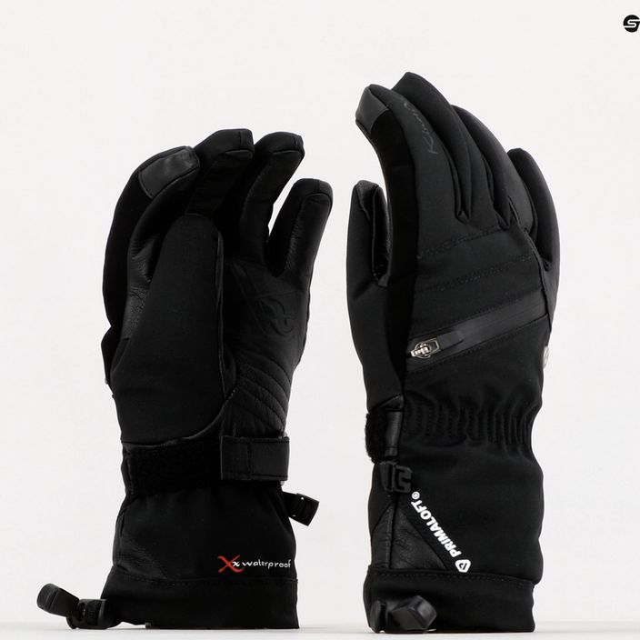 Mănuși de schi pentru femei KinetiXx Alina Ski Alpin, negru, 7020-170-01 8