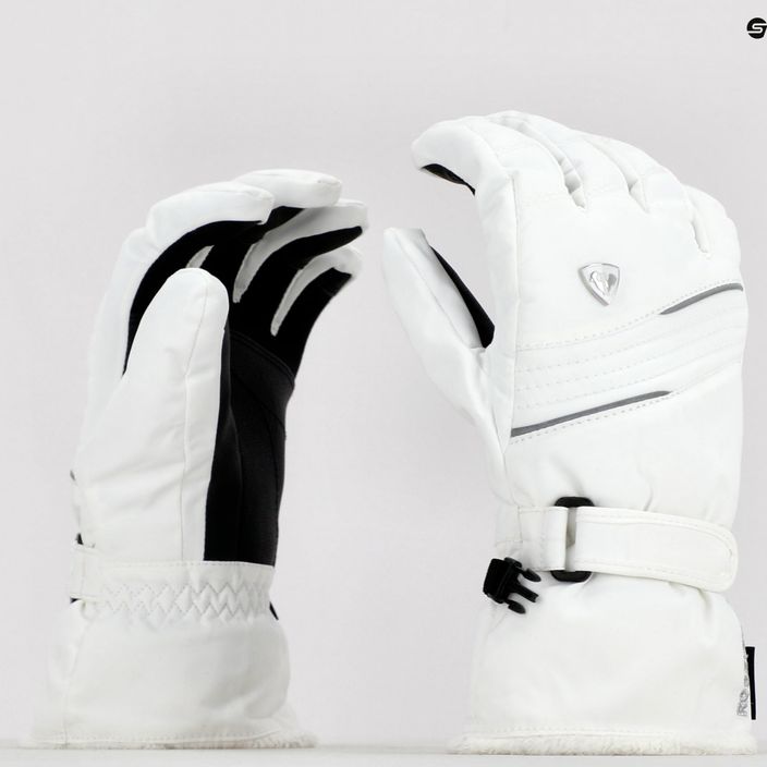 Mănuși de schi pentru femei Rossignol Saphir Impr G white 6