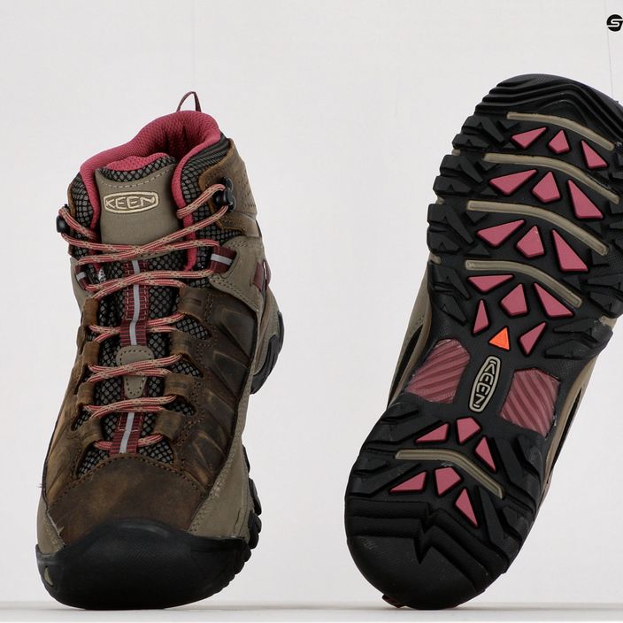 Pantofi de trekking pentru femei KEEN Targhee III Mid gri 1023040 18