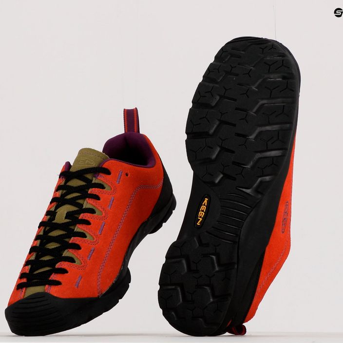 Keen Jasper pantofi de trekking pentru bărbați portocaliu 1026593 13