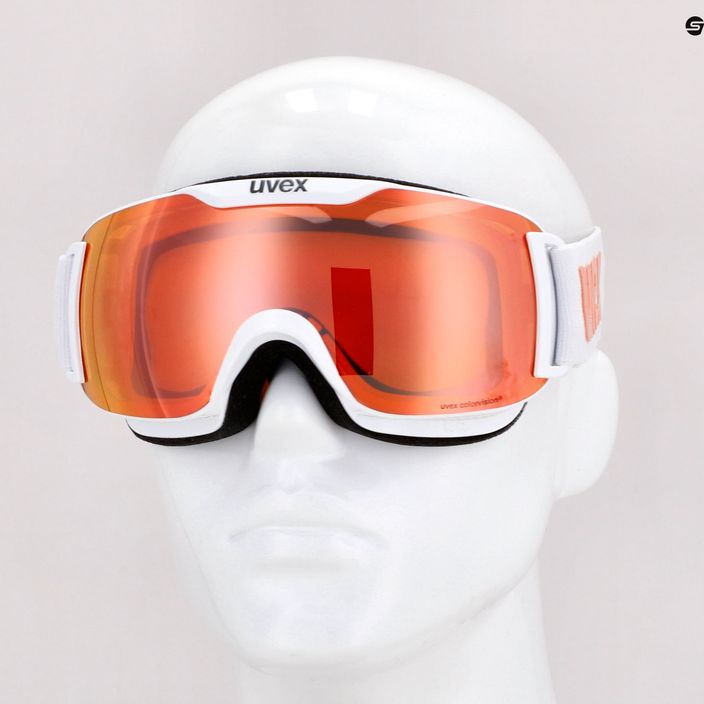 Ochelari de schi pentru femei UVEX Downhill 2000 S CV, alb, 55/0/447/10 8