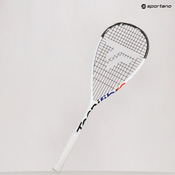 Rachetă de squash Tecnifibre Carboflex 130 X-Top alb 12CAR130XT 16
