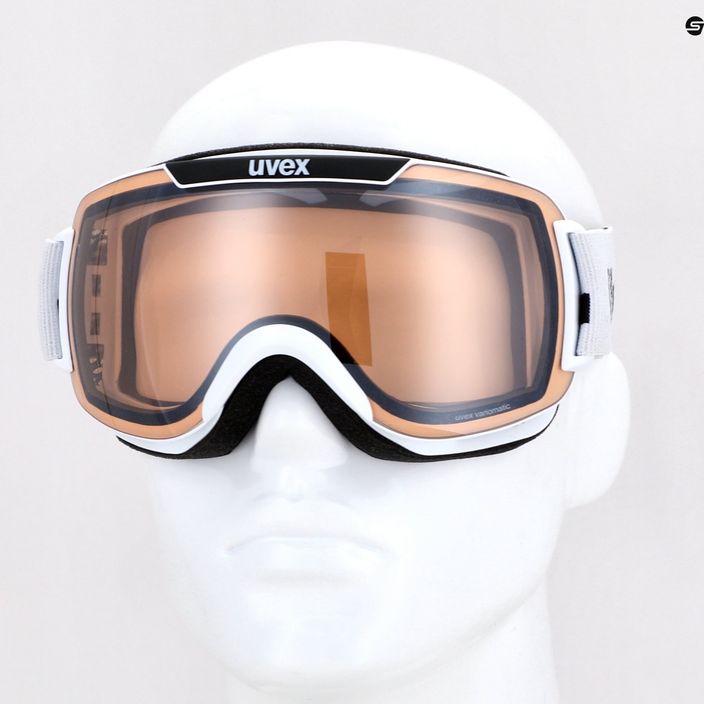 Ochelari de schi UVEX Downhill 2000 V, alb, 55/0/123/11 9