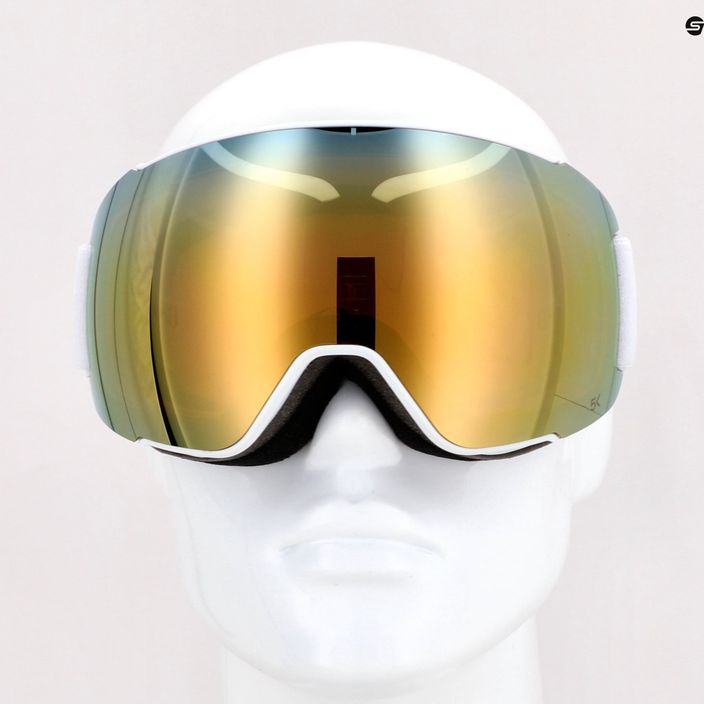 Ochelari de schi HEAD Magnify 5K Gold Wcr + lentile de rezervă S2/S1 auriu 390831 11