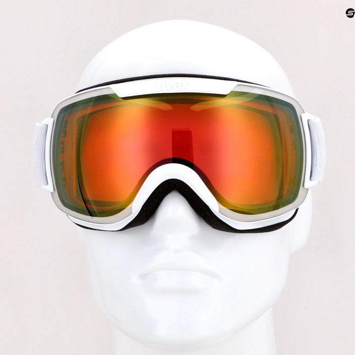Ochelari de schi pentru femei UVEX Downhill 2000 FM, alb, 55/0/115/12 8