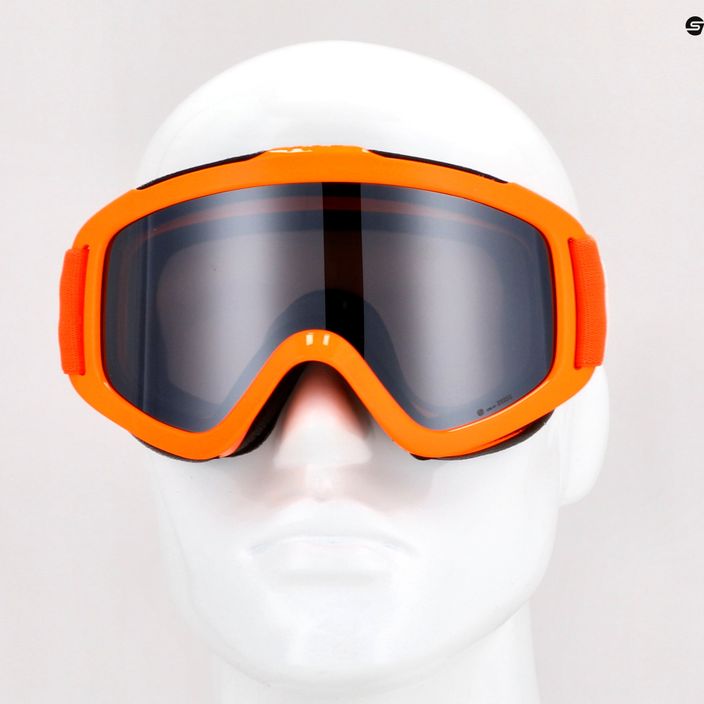 Ochelari de schi pentru copii POC POCito Iris fluorescent orange/clarity pocito 11