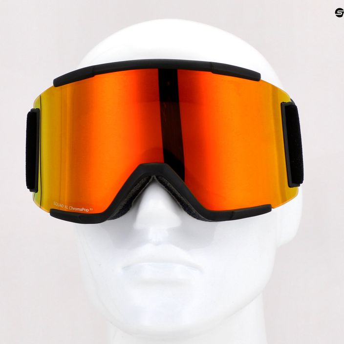 Smith Squad XL S2 ochelari de schi negru/roșu M00675 10
